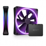 140mm NZXT F-Serie F140 RGB DUO L&uuml;fter Twin Black RF-D14DF-B1