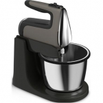 TEFAL | Hand Mixer | Powermix Silence HT654E38 | Hand Mixer | 600 W | Number of speeds 5 | Turbo mode | Dark grey
