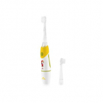 ETA Toothbrush | Sonetic ETA071090050 | Battery operated | For kids | Number of brush heads included 2 | Number of teeth brushing modes 1 | Yellow/White