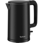 TEFAL | KO1408E0 Thermo Protect | Kettle | Electric | 1500 W | 1.5 L | Stainless steel/Plastic | 360&deg; rotational base | Black