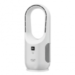 Adler Bladeless Rechargeable Fan | AD 7343 | Desk Fan | Diameter 14 cm | Number of speeds 3 | White