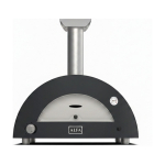Alfa Forni Moderno 2 Pizze Hybrid-Pizzaofen Ardesia Grey