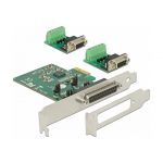 PCI Express x1 Karte zu 2 x Seriell RS-422/485 ESD Schutz optionaler &Uuml;berspannungsschutz
