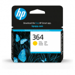 HP 364 original Ink cartridge CB320EE BA1 yellow standard capacity 3ml 300 pages 1-pack with Vivera Ink cartridge