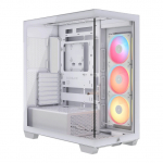 CORSAIR Midi 3500X LXR LINK (Tempered Glass) White