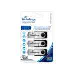 STICK MediaRange USB-Stick 16GB USB 2.0 Flexi 3er-Pack