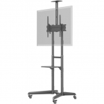 Goobay Floor stand | 59508 TV Presentation Stand Pro (Size L) | Adjustable Height, Tilt | 37-70 " | Black 59508