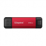 Kingston Dual Portable Solid-State Drive, USB Type-A and Type-C | 512 GB | Solid-state drive interface USB 3.2 Gen 2 | Read speed 1050 MB/s | Write speed 950 MB/s SPSD/512GB