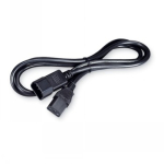BLACKBOX IEC EXTENSION CORD - BLACK, C14/C13, 0.5M