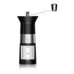 Bialetti Premium-Kaffeem&uuml;hle (manuell) mit Edelstahlmahlwerk - schwarz