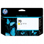HP 70 original Ink cartridge C9454A yellow standard capacity 130ml 1-pack with Vivera Ink cartridge