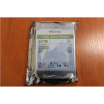 Renew. | Toshiba Hard Drive BULK/OEM | S300 AI Surveillance | 7200 RPM | 20000 GB | REFURBISHED HDEB038ZSA51FSO