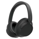 Sony WH-CH720N - Headphones with mic - full size - Bluetooth - wireless, wired - active noise cancelling - 3.5 mm jack - black