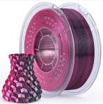 ELEGOO Silk PLA Filament 1.75mm Colored 1KG - Silk Black Red