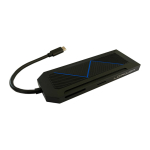 LC-Power HUB LC-HUB-C-MULTI-6-RGB black