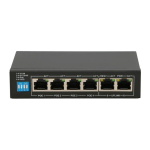 EUROS Switch 6-Ports 10 100 PoE+