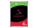 SEAGATE NAS HDD 4TB IronWolf 5400rpm 6Gb/s SATA 256MB cache 3.5inch 24x7 CMR for NAS and RAID rackmount systems BLK