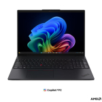 Lenovo ThinkPad L16 G3 AMD | Black | 16 " | IPS | WUXGA | 1920 x 1200 pixels | Anti-glare | AMD Ryzen AI 7 | 445 | 24 GB | SODIMM DDR5 | Solid-state drive capacity 512 GB | AMD Radeon 840M Graphics | Windows 11 Pro | 802.11be | Bluetooth version 5.4 | 4G