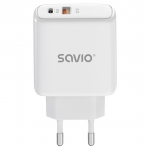 Savio Charger LA-12 20W SAVIO white