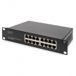 10" Gigabit Ethernet Switch, 16-Port, Unmanaged