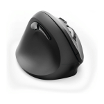 Hama EMW-500L Maus ergonomisch kabellos schwarz
