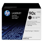 HP (CE390XD) No 90X HP90X HP 90X Dual Pack Black Schwarz Cartridge (CE390XD)