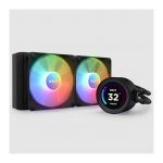K NZXT KRAKEN Elite 240 RGB Wak&uuml; Display Black RL-KR24E-B1