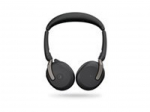 JABRA Evolve2 65 Flex MS Stereo Headset on-ear Bluetooth wireless active noise cancelling USB-A black Certified for Microsoft Te