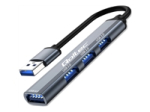QOLTEC 53793 Hub Adapter USB 3.0 4in1 USB 3.0 3x USB 2.0