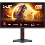 AOC | Q25G4SR | 24.5 " | Fast IPS | QHD | 16:9 | 300 Hz | 1 ms | 2560 x 1440 pixels | 400 cd/m&sup2; | HDMI ports quantity 2 | Black
