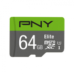 CARD Micro XC Card 64GB PNY Elite CL.10 U1 retail