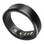 RingConn Smart Ring Gen2 f&uuml;r Frauen und M&auml;nner - Schlaf- und Fitness Tracking Wearable - Herzfrequenz - Matt-Schwarz Gr&ouml;&szlig;e 9