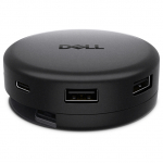 D Dell Pro 7-in-1 USB-C Travel Hub DA326
