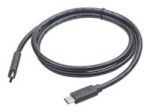 GEMBIRD CCP-USB3.1-CMCM-1M Gembird USB 3.1 TYPE-C CM-CM Power Delivery,1m