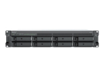 SYNOLOGY 8 Bay 2U AMD Ryzen Embedded V1500B 4GB DDR4 Rack Redundant Power Expandable NAS Server