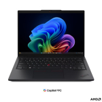 Lenovo ThinkPad L14 G7 AMD | Black | 14 " | IPS | WUXGA | 1920 x 1200 pixels | Anti-glare | AMD Ryzen AI 5 | 430 | 16 GB | SODIMM DDR5 | Solid-state drive capacity 512 GB | AMD Radeon 840M Graphics | Windows 11 Pro | 802.11be | Bluetooth version 5.4 | 4G