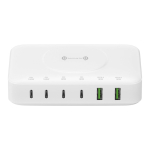 4smarts 7in1 GaN Ladestation 100W Wireless Charger. wei