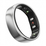 RingConn Smart Ring Gen2 Air f&uuml;r Frauen und M&auml;nner - Schlaf- und Fitness Tracking Wearable - Herzfrequenz - Galaxie-Silber Gr&ouml;&szlig;e 8