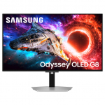 81,3 cm (32") 3840 x 2160 Pixel SAMSUNG LS32HG800SUXEN 16:9 4K Ultra HD OLED 0,03 ms 240 Hz HDR DisplayPort HDMI USB-Hub Pivot Height VESA