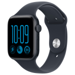 Apple Watch SE 3 Aluminium Cellular 44mm Mitternacht (Sportarmband navyblau) S/M