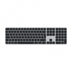 Apple Magic Keyboard with Touch ID and Numeric Keypad | MXK83S/A | Standard | Wireless | Bluetooth | Swedish