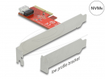 Delock - Interface adapter - U.2 NVMe - low profile - PCIe 4.0 x4