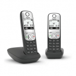 GIGASET A690A DUO mit Anrufbeantworter - schwarz/silber