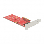 PCI Express x4 Karte > 1 x intern NVMe M.2 Key M 110 mm mit K&uuml;hlk&ouml;rper - Low Profile Formfaktor