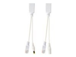 GEMBIRD UTP passive PoE adapter kit 0.15m