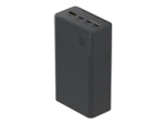 GREEN CELL Powerbank PowerPlay 30 30000mAh 22.5W 4 ports 3x USB-C 1x USB-A black