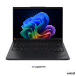 Lenovo ThinkPad L14 G7 AMD | Black | 14 " | IPS | WUXGA | 1920 x 1200 pixels | Anti-glare | AMD Ryzen AI 5 | 430 | 24 GB | SODIMM DDR5 | Solid-state drive capacity 512 GB | AMD Radeon 840M Graphics | Windows 11 Pro | 802.11be | Bluetooth version 5.4 | 4G