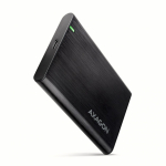 AXAGON EE25-A6C USB-C SATA 6G 2.5" External SCREWLESS ALU UASP box USB-A connection to PC