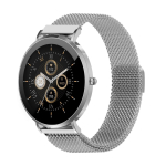 Denver SWC-394S 3.35 cm (1.32") AMOLED 43 mm Analog 466 x 466 pixels Silver