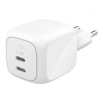 Belkin Charger 50W PD PPS 2xUSB-C GaN white